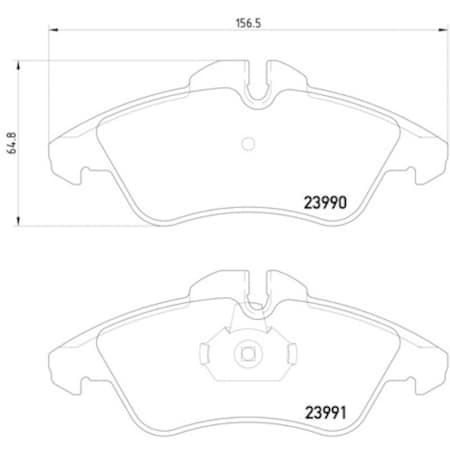 Pagid Brakes Disc Brake Pad, 355014481 355014481